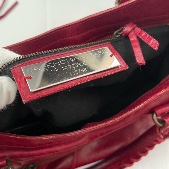 ⚡️SOLD⚡️💯Authentic Balenciaga City tote bag - Picture 12 of 17